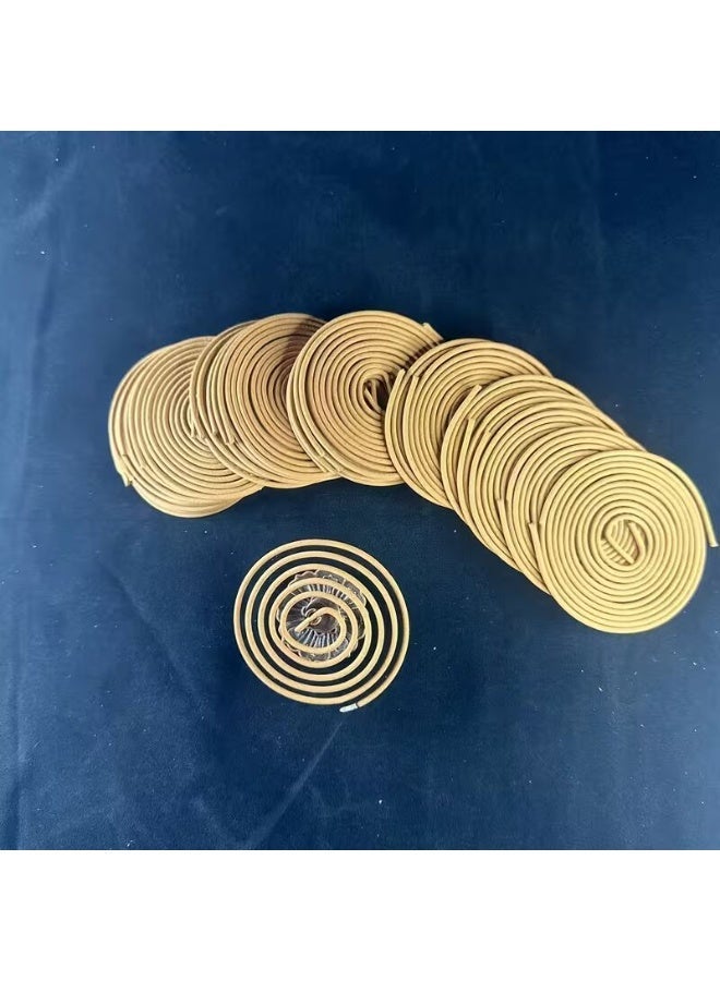 لفائف بخور | خشب الصندل، العود، البخور، الياسمين، الخزامى، المريمية، الورد | معطر منزلي. مناسب لليوغا، التأمل، الاسترخاء، والاحتفالات. 39 قطعة (لفائف - عود) - Image 1